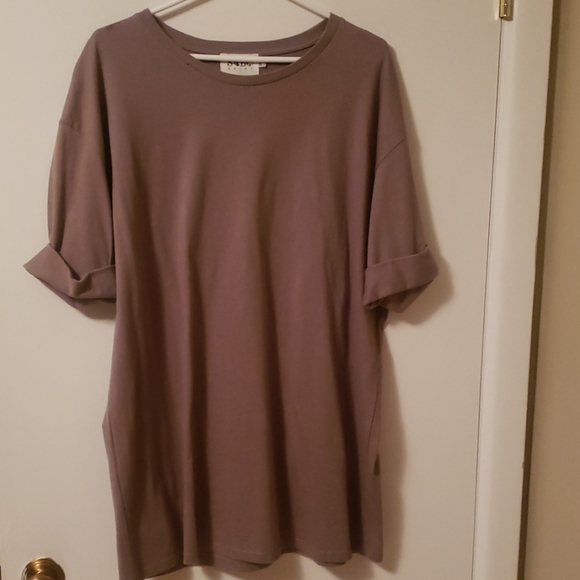 Sabo Skirt Mocha T-Shirt Dress - Picture 2 of 3